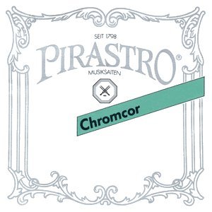 Pirastro Chromcor 4/4 Violin String Set - Medium Gauge with Ball End E